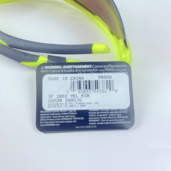 Men’s Foster Grant Ironman Sunglasses IF 1802 YEL MIR model - Picture 4 of 9